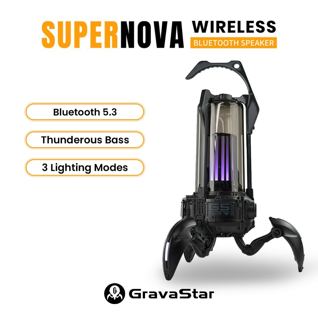 GravaStar Supernova Bluetooth Speaker product image
