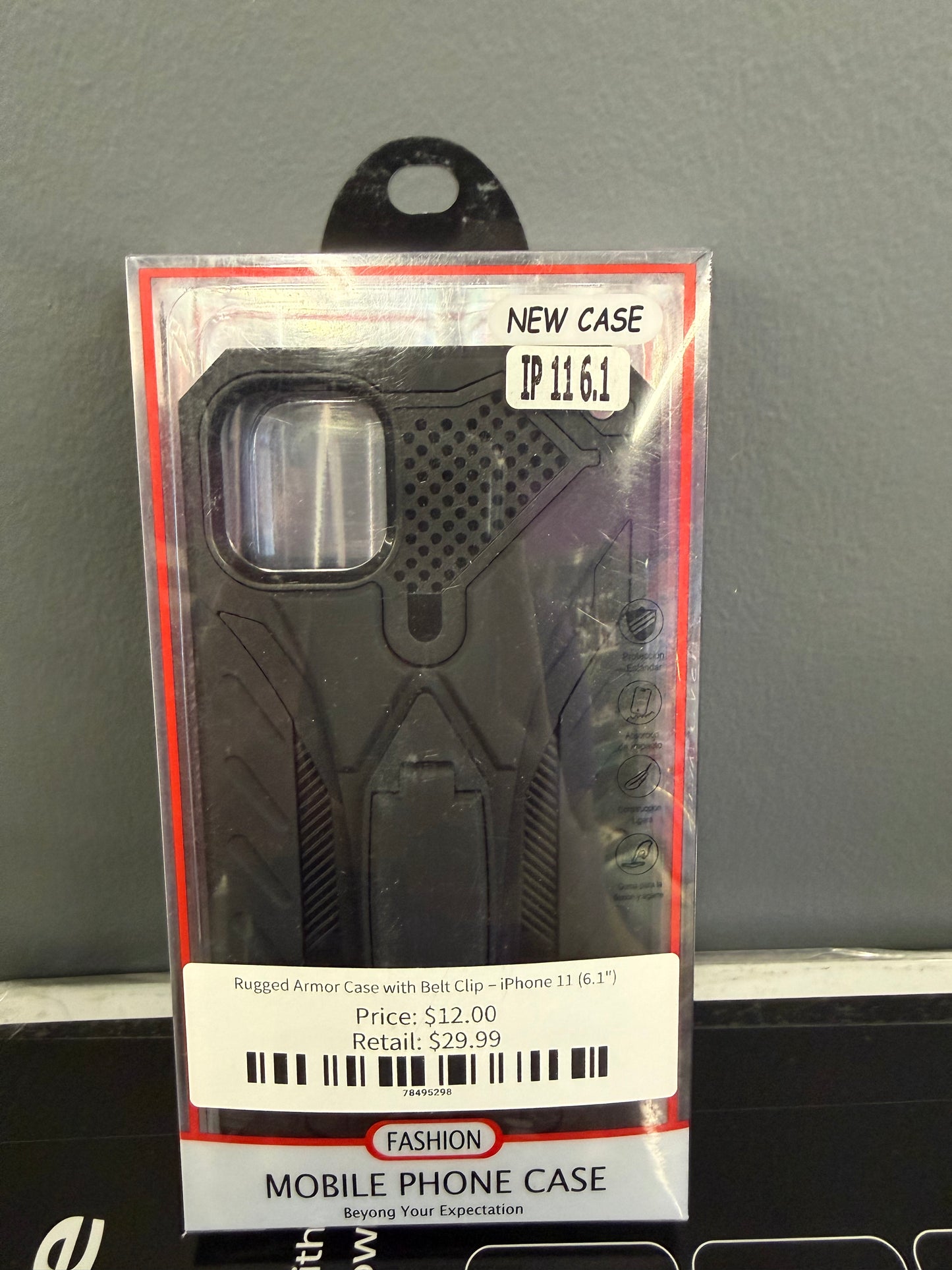 Rugged Armor Case with Belt Clip 

 iPhone 11 6.1" product image