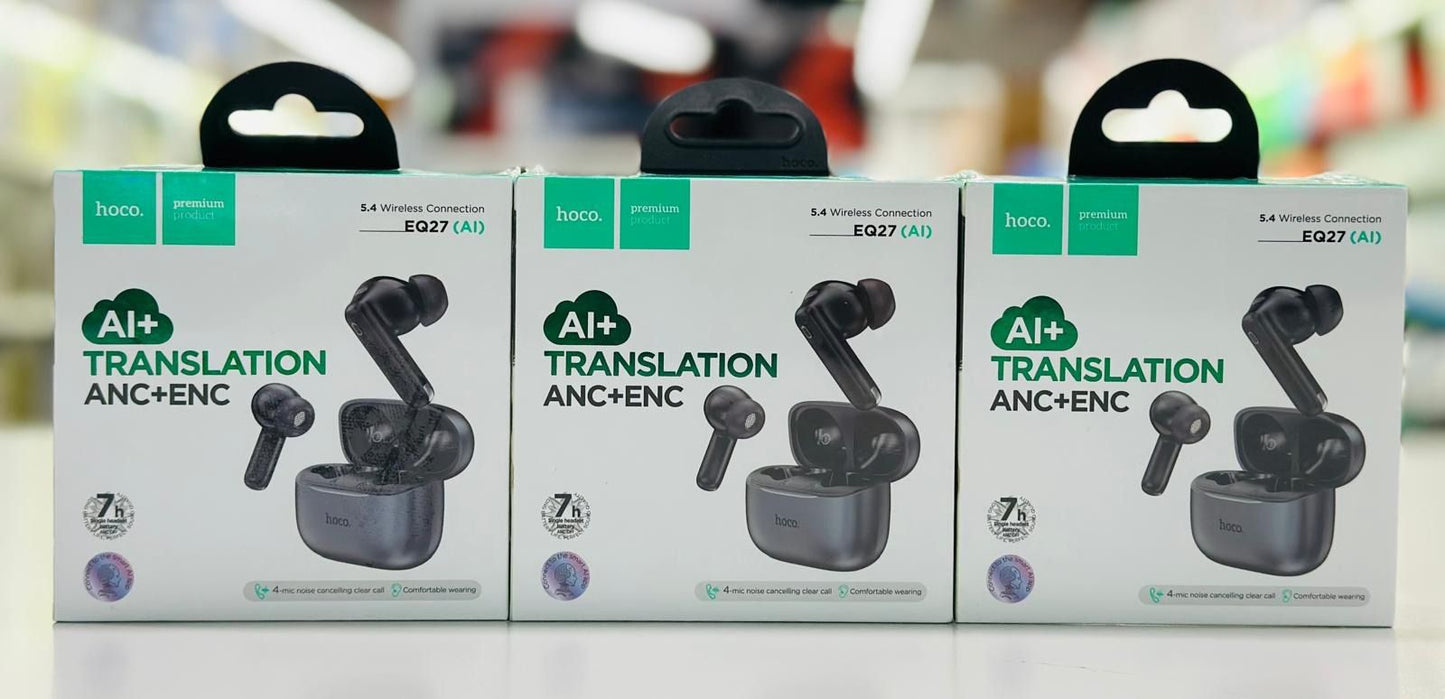 HOCO SMART AI Translation Headset (EQ27)
