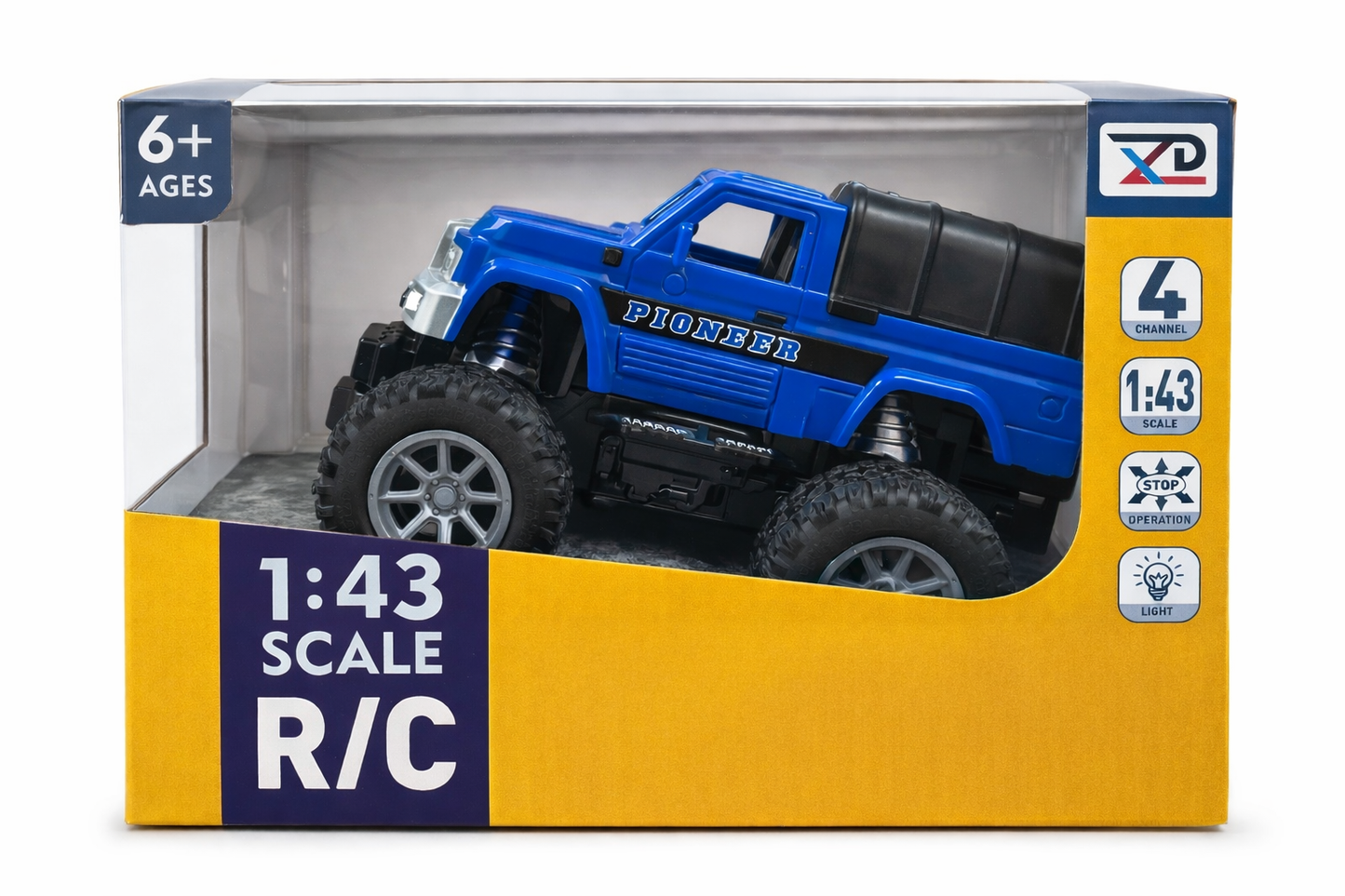 Mini Rechargeable RC Car – Remote Control Toy for Kids Ages 6+