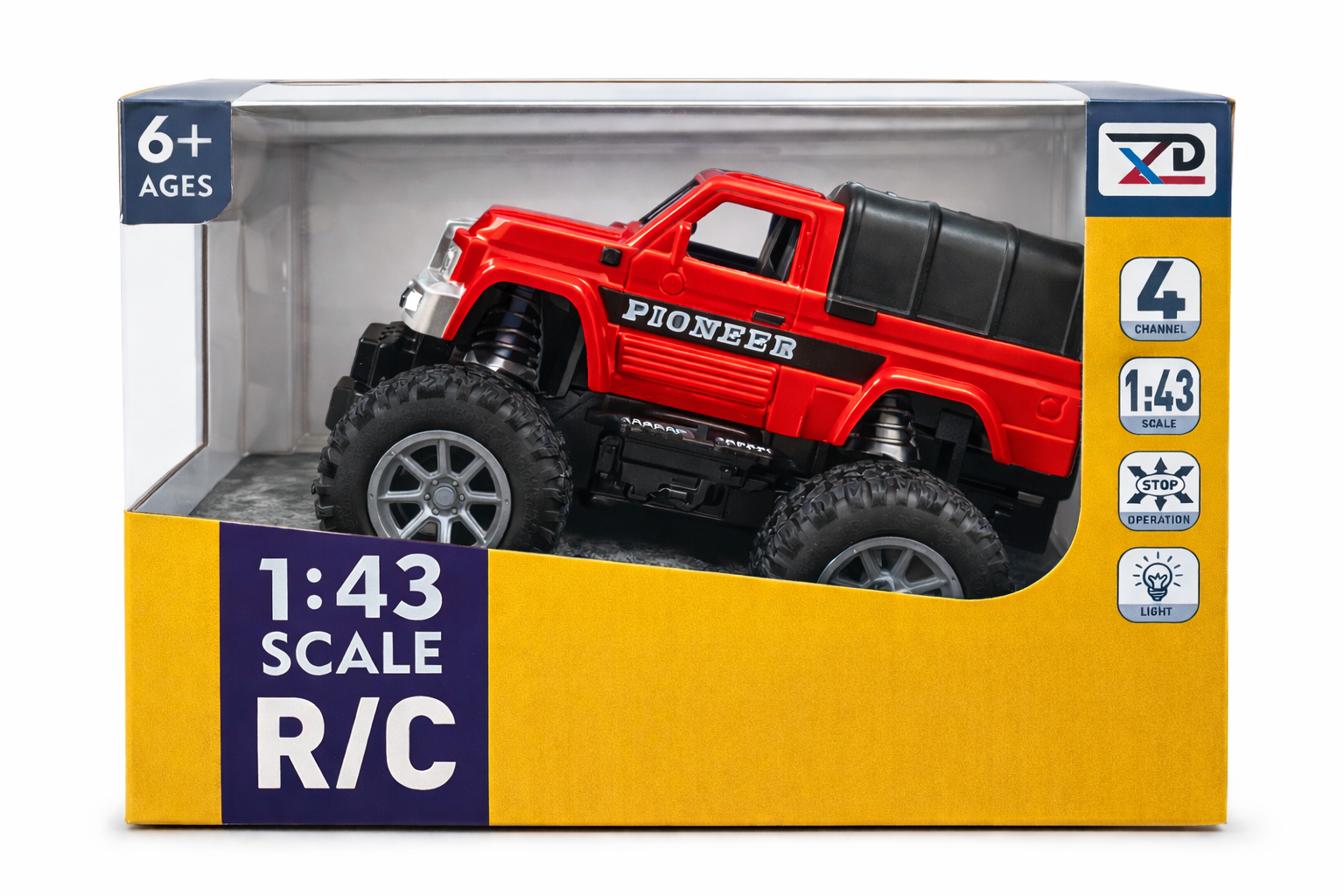 Mini Rechargeable RC Car – Remote Control Toy for Kids Ages 6+