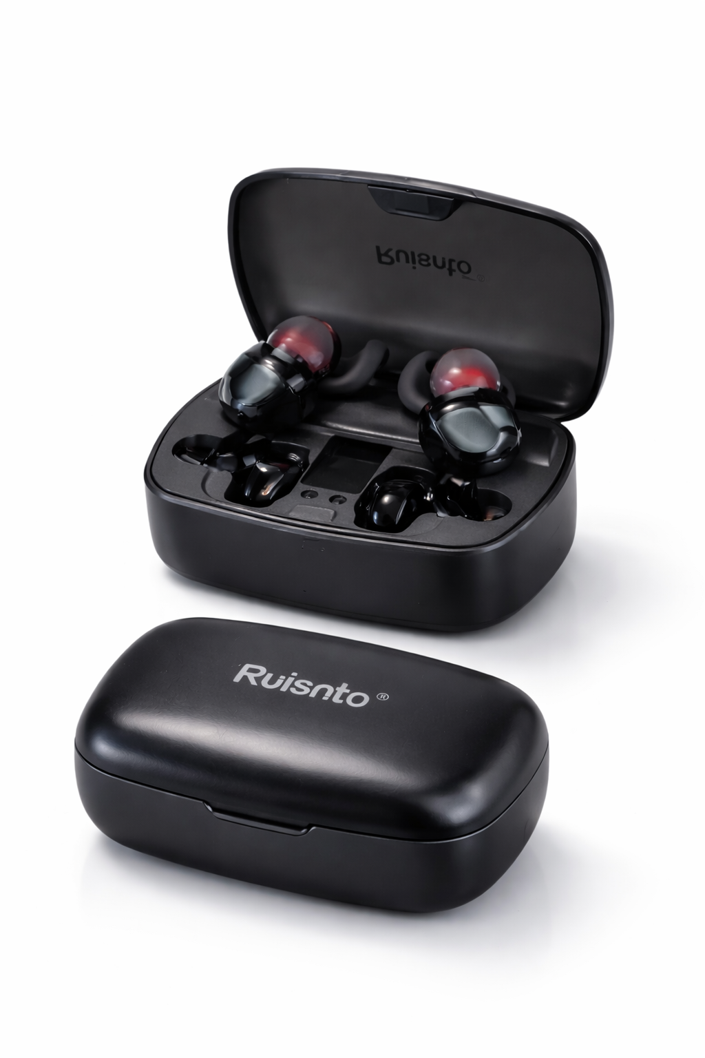 Ruisnto Wireless Earbuds Bluetooth 5.4 - Noise Cancelling & Deep Bass Stereo