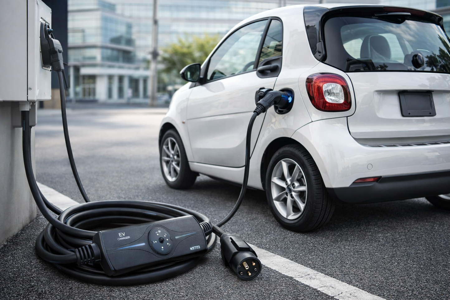 Level 2 EV Charger 32A NEMA 14-50P 25ft Portable EV Charging Cable 7KW J1772 ETL Certified