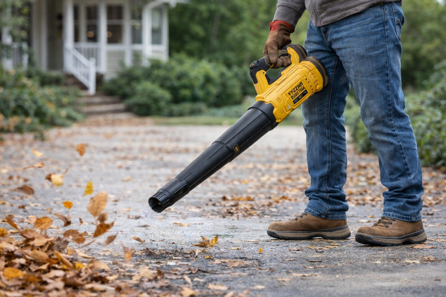 Electric Corded Leaf Blower 7 Amp Handheld Lawn Blower 155MPH 350CFM Lightweight Yard Cleaner