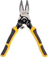 DEWALT DWHT70276 Compound Action Lineman Pliers 8"