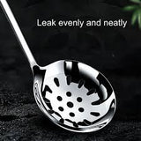 Stainless Steel Skimmer Spoon – Durable, Heat-Resistant, Kitchen Cooking Tool