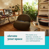 Homedics Drift Sandscape, Motion Sand, Perpetual Motion Machine, Zen Garden, Meditation Accessories, Decorative Sandscape, Bluetooth (21 Inch (Large), Black)