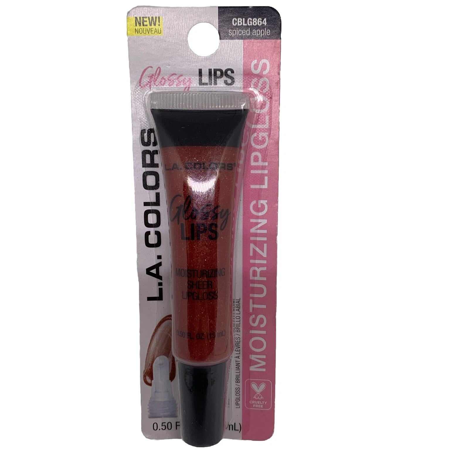 L.A. COLORS Glossy Lips Hydrating & Nourishing Highshine Sheer Tube Lip Gloss